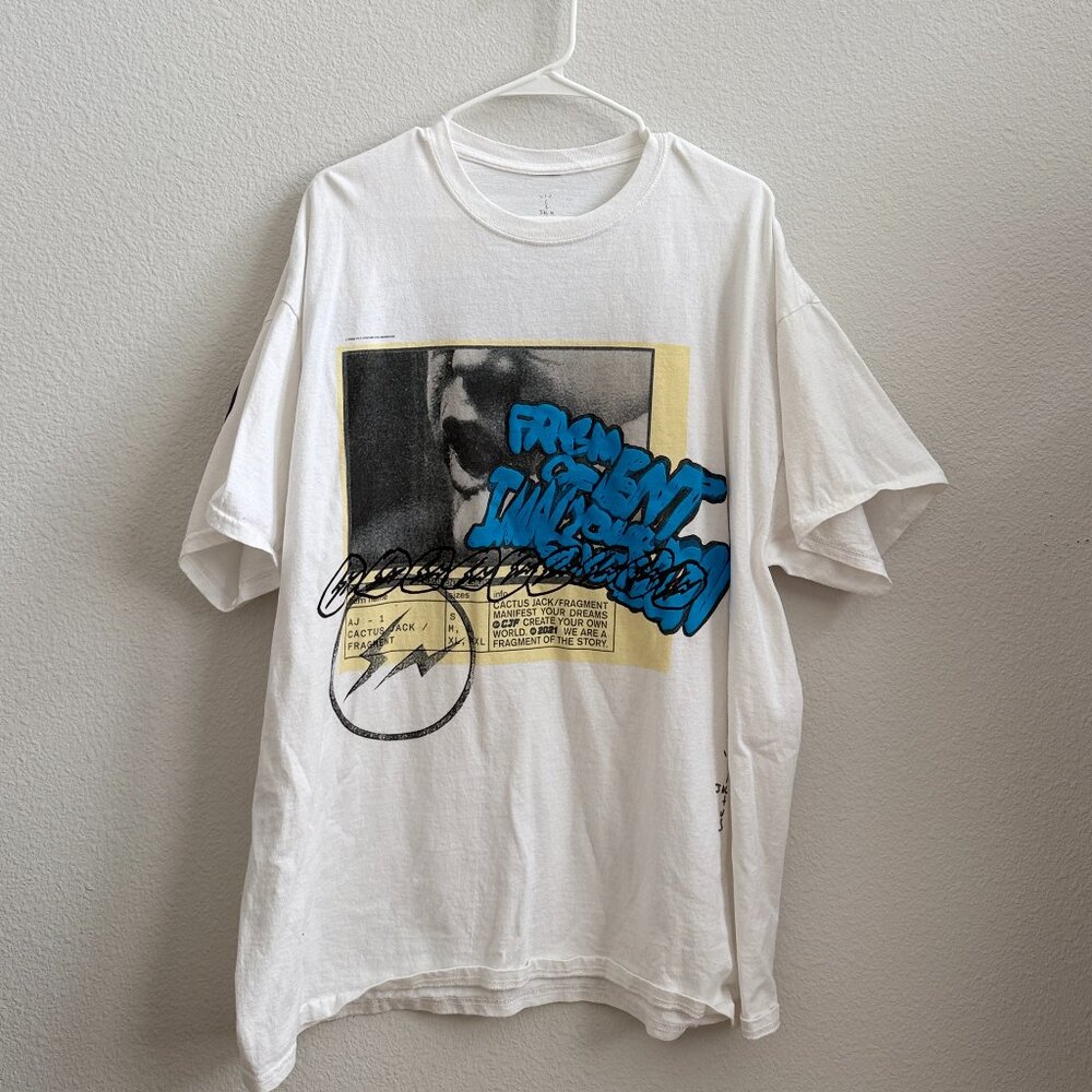 Travis Scott Cactus Jack For Fragment Tee - image 1